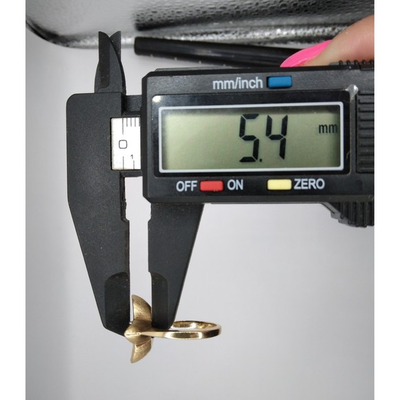 Rare Find 14kt Gold Flower Ring Modernist Mastercraft 1960&#39;s - Picture 6 of 7